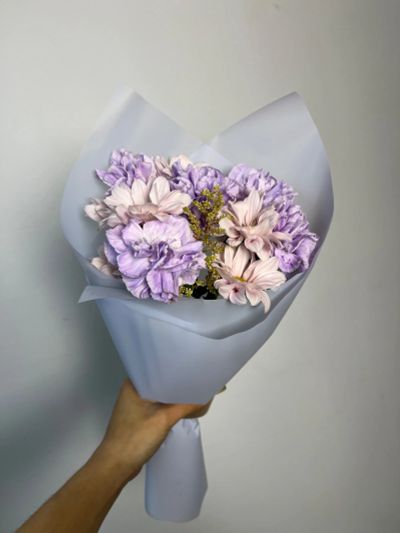 Лот: 23522082. Фото: 1. Букет комплимент с 1 рубля. Свежие цветы