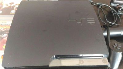 Лот: 11056889. Фото: 1. Ps3 slim freeboot 320gb. Игровые приставки, консоли