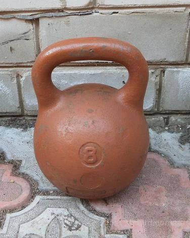 Лот: 7795371. Фото: 1. гиря 8 кг. Гири
