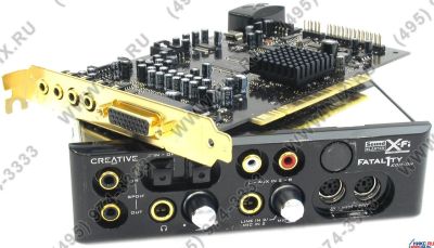Лот: 5195777. Фото: 1. SB Creative X-Fi Platinum Fatal1ty... Звуковые карты