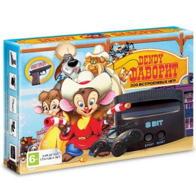 Лот: 5218412. Фото: 1. Dendy Favorit (фаворит) 300 встроенных... Игровые приставки, консоли