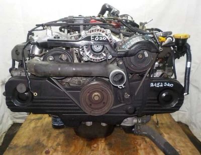 Лот: 10881680. Фото: 1. Двигатель с КПП, Subaru EJ20 -... Двигатель и элементы двигателя