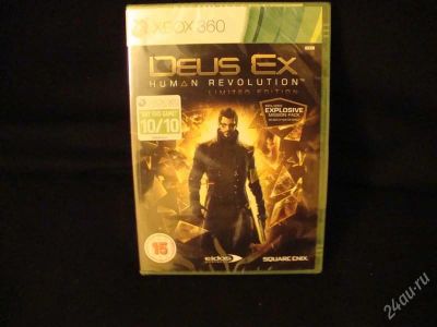 Лот: 1290720. Фото: 1. Deus Ex Human revolution XBOX360... Игры для консолей