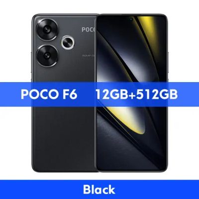 Лот: 23003433. Фото: 1. POCO F6 512Гб \ 12Гб\ Black \Глобальная... Смартфоны