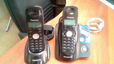 Лот: 11037081. Фото: 1. Радиотелефон Panasonic DECT 2... DECT и радиотелефоны