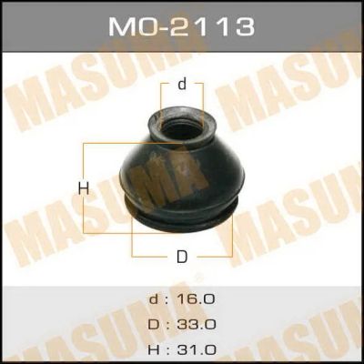 Лот: 18812277. Фото: 1. Шаровой пыльник masuma 16x33x31... Ходовая, подвеска, рулевое управление