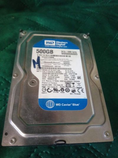 Лот: 18737043. Фото: 1. Винчестер Western Digital 500... Жёсткие диски (HDD)
