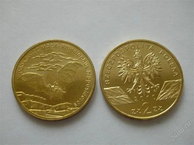 Лот: 1665961. Фото: 1. Польша 2 злотых 2010. летучая... Европа