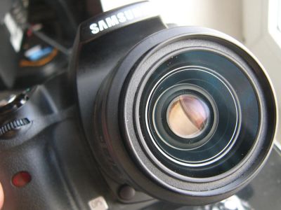 Лот: 5392297. Фото: 1. Зеркальная камера Samsung GX-20... Цифровые зеркальные
