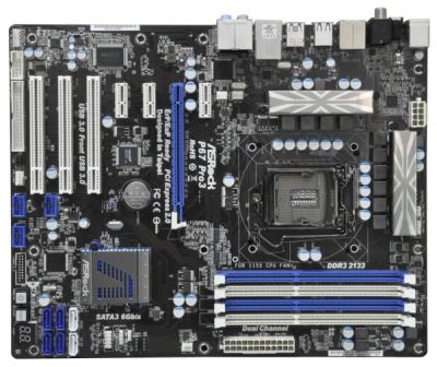 Лот: 5320992. Фото: 1. ASRock P67 Pro 3 LGA1155. Материнские платы