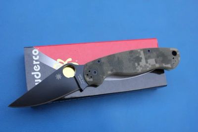 Лот: 5444105. Фото: 1. Spyderco Para-Military 2 GPCMO2BK... Ножи, топоры
