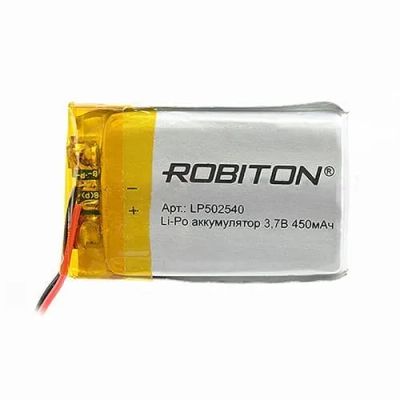Лот: 21514539. Фото: 1. АКБ LP 502540 450мАч Robiton 14074. Батарейки, аккумуляторы, элементы питания