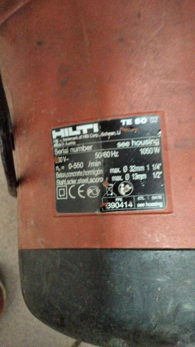 Лот: 17268504. Фото: 1. Оибойник HILTI TE50. Электроинструмент