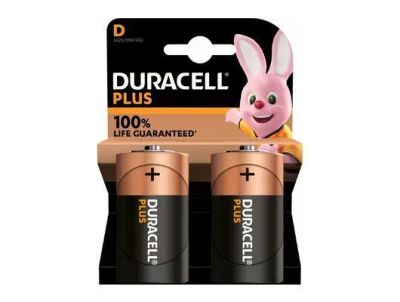 Лот: 22144839. Фото: 1. Элем.пит.DURACELL LR20 PLUS BP-2... Батарейки, аккумуляторы, элементы питания