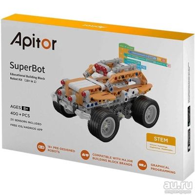 Лот: 15765257. Фото: 1. Умный робот конструктор Apitor... Конструкторы