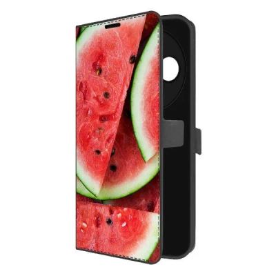 Лот: 25541787. Фото: 1. Чехол Krutoff Eco Book "Арбуз... Чехлы, бамперы