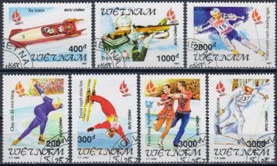 Лот: 19144395. Фото: 1. 1991. Вьетнам. Зимние Олимпийские... Марки