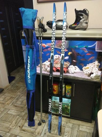 Лот: 10969315. Фото: 1. Rossignol Zymax Skating (комплект... Лыжи