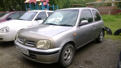 Лот: 4262999. Фото: 1. Nissan March 2001, двухдверная... Автомобили