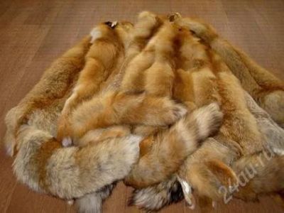 Лот: 2222070. Фото: 1. мех лисы рыжей. Другое (одежда, обувь, галантерея)