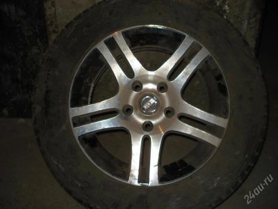 Лот: 1311345. Фото: 1. диск 15" + резина goodyear 205... Шины на дисках