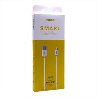 Лот: 22149780. Фото: 1. Кабель RECCI SMART micro USB RCM-Z100... Дата-кабели, переходники
