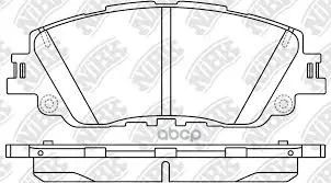 Лот: 24857992. Фото: 1. Тормозные Колодки Toyota Camry... Тормозная система