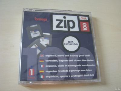 Лот: 13519046. Фото: 1. Дискета для ZIP Drive Iomega 100... Другое (носители информации)