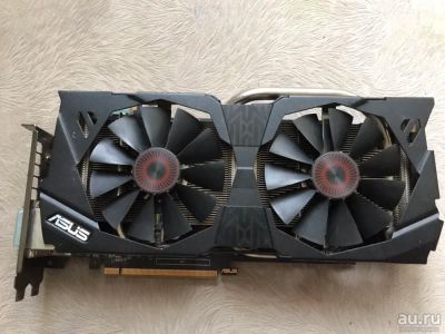 Лот: 14530379. Фото: 1. Asus Strix GTX 970. Видеокарты
