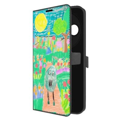 Лот: 25380688. Фото: 1. Чехол Krutoff Eco Book "Монстрогруш... Чехлы, бамперы
