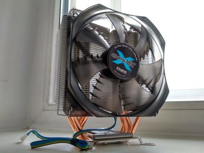 Лот: 12341644. Фото: 1. Кулер Zalman CNPS10X Optima (LGA775... Системы охлаждения