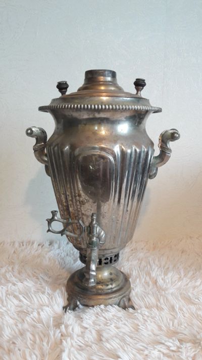 Лот: 11562373. Фото: 1. Самовар "Рюмка гранями" ТПЗ. 7... Предметы интерьера и быта
