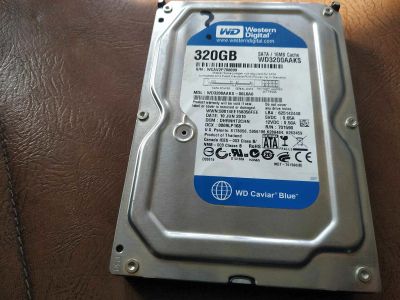 Лот: 14389445. Фото: 1. Жёсткий диск 320gb. Жёсткие диски (HDD)