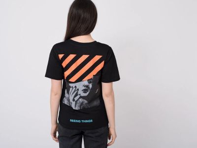Лот: 16054627. Фото: 1. Футболка OFF-WHITE (16449). Футболки, топы и майки