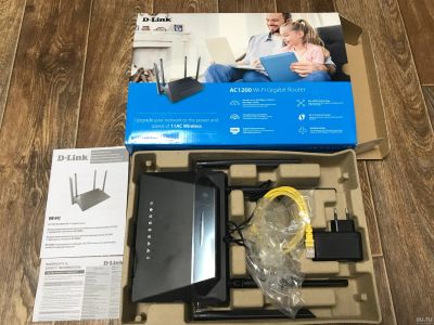 Лот: 15511645. Фото: 1. Маршрутизатор Wi-Fi роутер D-link... Маршрутизаторы (роутеры)
