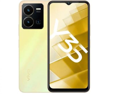 Лот: 20429481. Фото: 1. Смартфон Vivo Y35 4/64, Золотой... Смартфоны