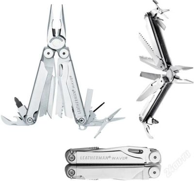 Лот: 2793083. Фото: 1. Мультитул Leatherman Wave. Ножи, топоры
