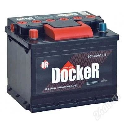Лот: 6360469. Фото: 1. Аккумулятор DockeR 6СТ-77А зал... Аккумуляторы