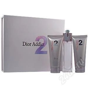 Лот: 1861385. Фото: 1. Подарочный Набор Dior Addict 2. Женская парфюмерия