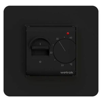 Лот: 25716934. Фото: 1. Терморегулятор Welrok Mex Black. Электроустановочные изделия
