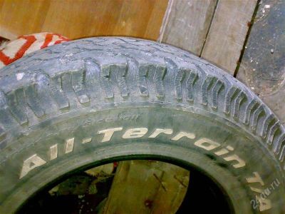 Лот: 1699024. Фото: 1. Резина BFG 265/70 R16. Шины