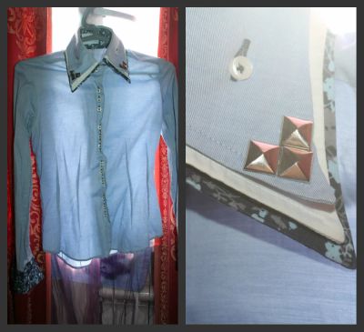 Лот: 7231313. Фото: 1. рубашка 42р. Блузы, рубашки, водолазки