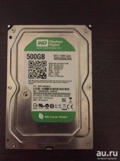 Лот: 10966789. Фото: 1. Жесткий диск Western Digital WD... Жёсткие диски (HDD)