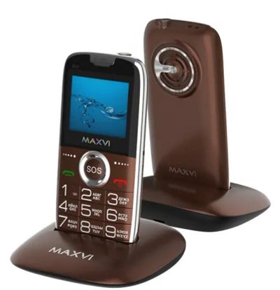 Лот: 20310413. Фото: 1. Мобильный телефон Maxvi B10 Chocolate... Смартфоны