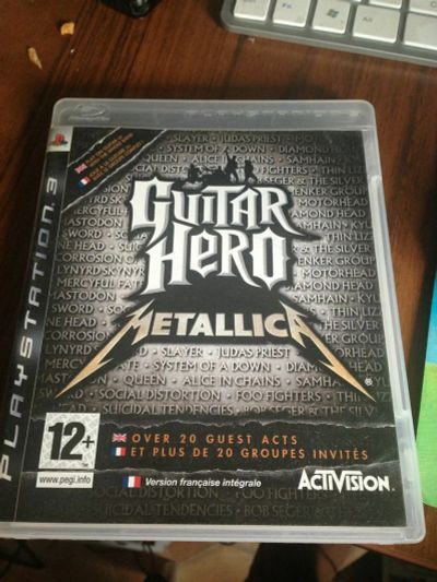 Лот: 3011063. Фото: 1. Guitar Hero: Metallica (PS3). Игры для консолей