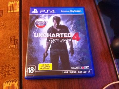 Лот: 8877046. Фото: 1. Продам Uncharted 4: Путь Вора... Игры для консолей