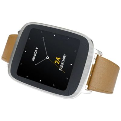 Лот: 9025347. Фото: 1. Смарт-часы Asus ZenWatch WI500Q... Смарт-часы, фитнес-браслеты, аксессуары