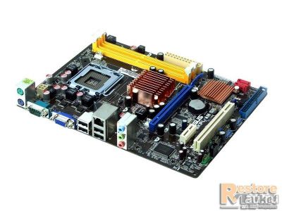 Лот: 18520570. Фото: 1. Материнская плата {LGA775} Asus... Материнские платы
