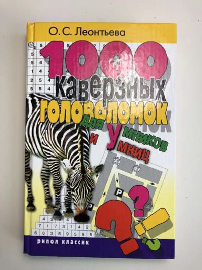 Лот: 23292716. Фото: 1. 1000 каверзных головоломок для... Другое (хобби, туризм, спорт)