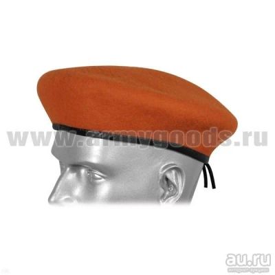 Лот: 13597946. Фото: 1. Берет бесшовный оранжевый (57). Униформа
